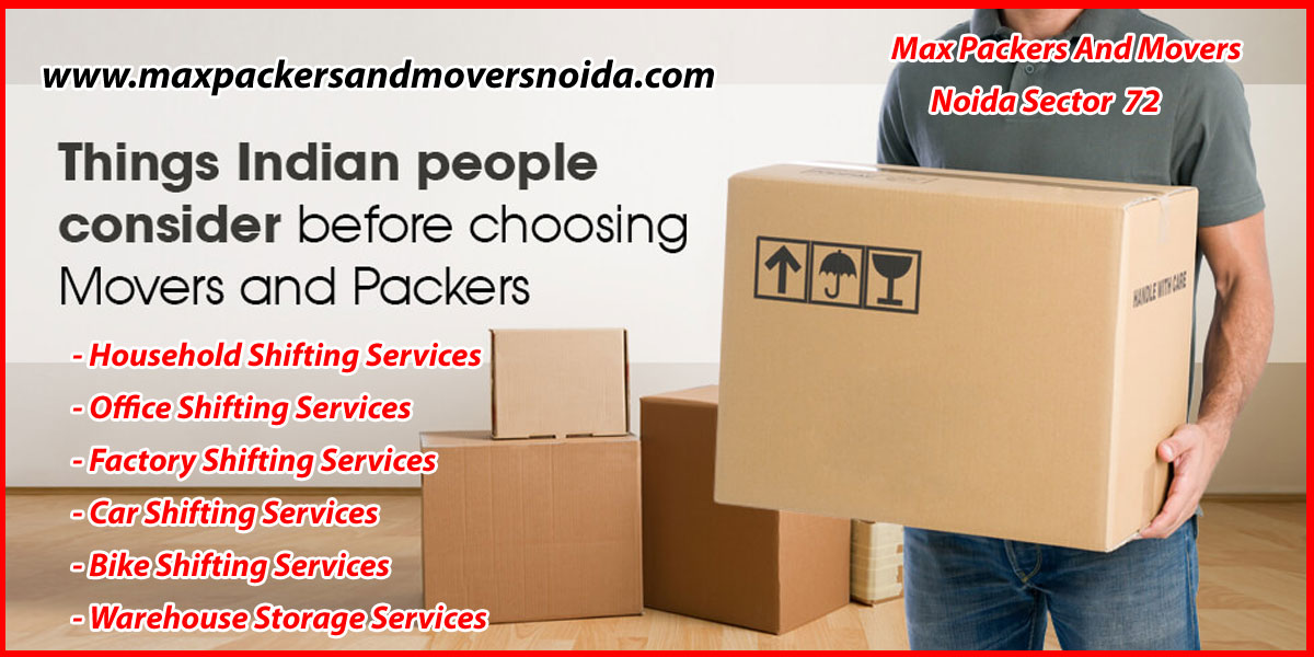Max Packers And Movers Noida Sector 72